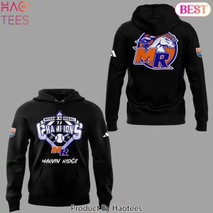 Marvin Ridge NCHSAA 7A Baseball Champions 2026 Commemorative Hoodie