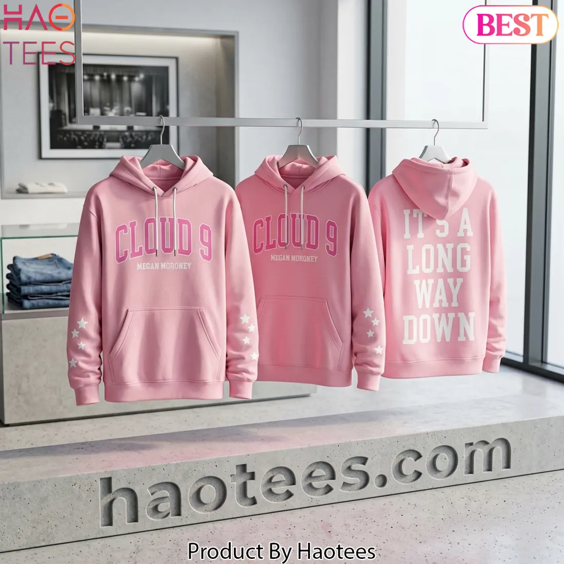 Megan Moroney Cloud 9 Tour “It’s A Long Way Down” Hoodie Megan Moroney Cloud 9 Tour “It’s A Long Way Down” Hoodie