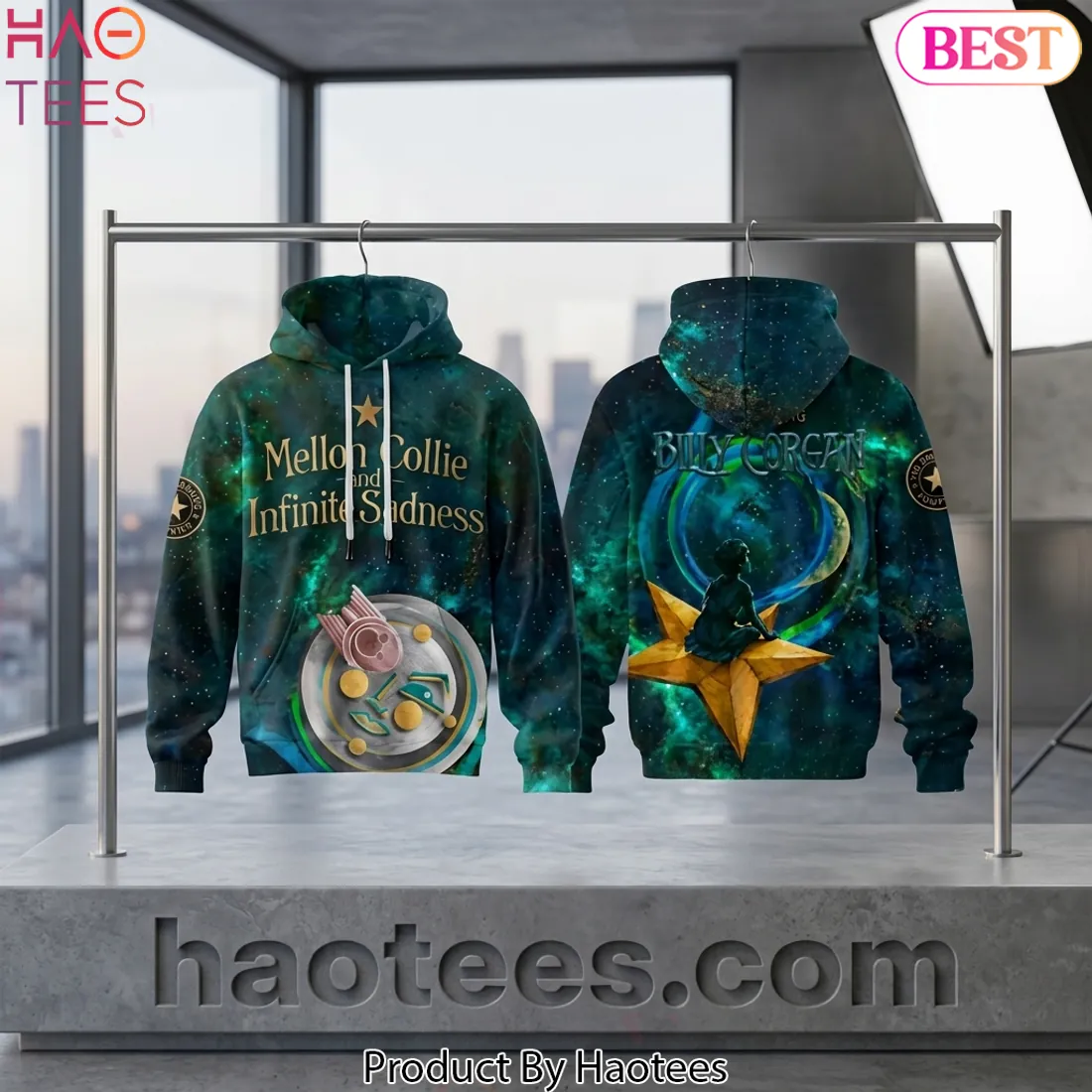 Mellon Collie and Infinite Sadness Billy Corgan Galaxy Hoodie