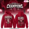 Oklahoma Sooners Baseball 2026 National Champions Hoodie