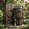 Darkthrone Blaze in the Northern Sky Black Metal Gothic 40oz Tumbler with Lid and Straw