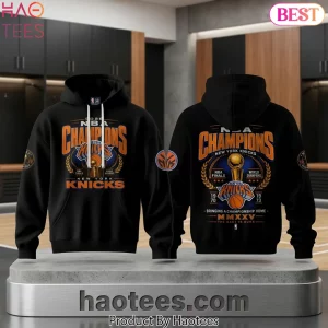 New York Knicks 2026 NBA Champions Commemorative Graphic Hoodie