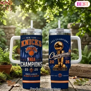 New York Knicks 2026 NBA Champions Commemorative Tumbler New York Knicks 2026 NBA Champions Commemorative Tumbler