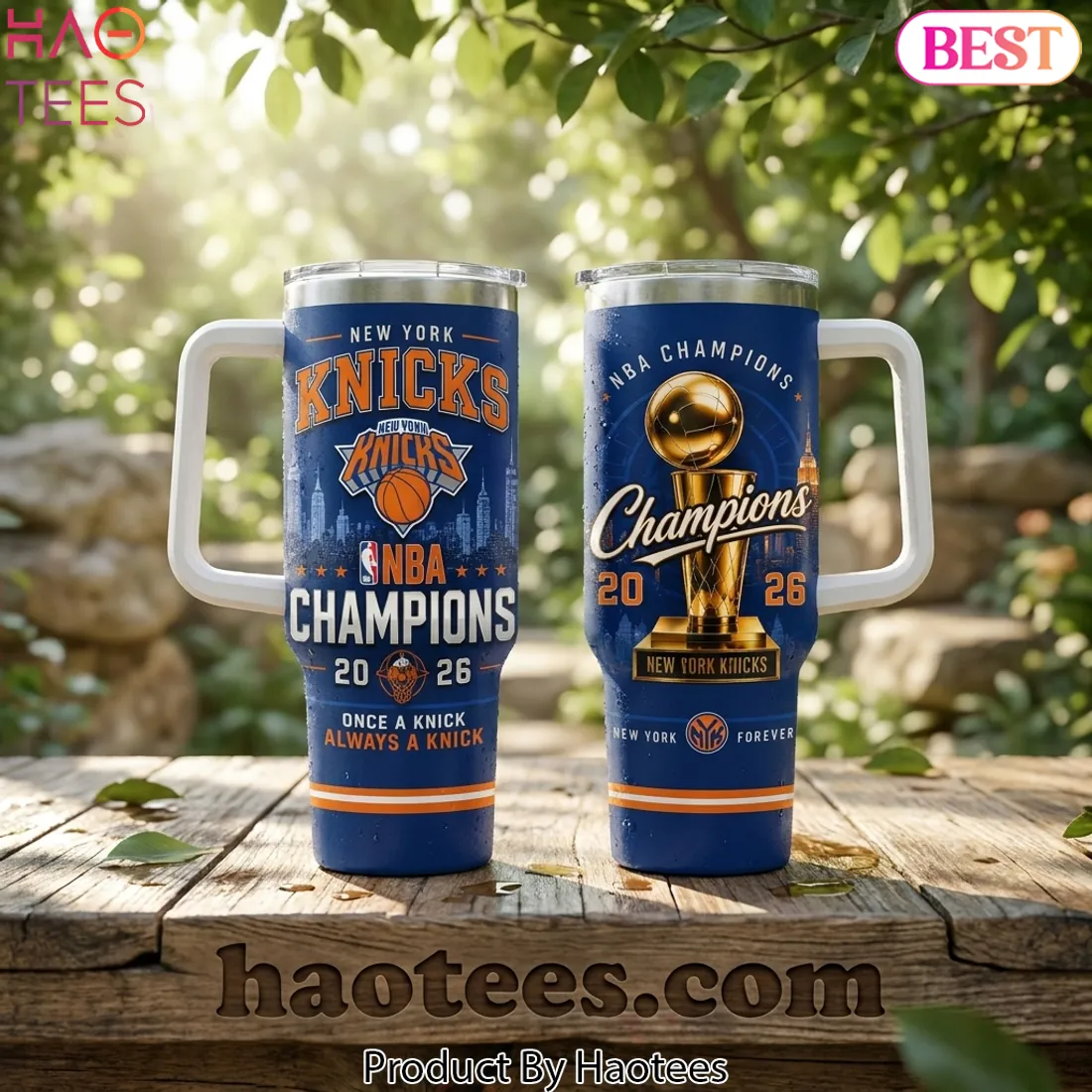 New York Knicks 2026 NBA Champions Commemorative Tumbler