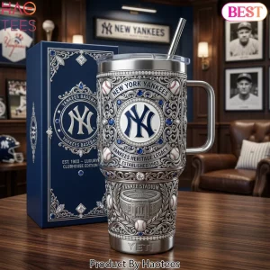 New York Yankees Heritage Legacy Luxury 40oz Tumbler