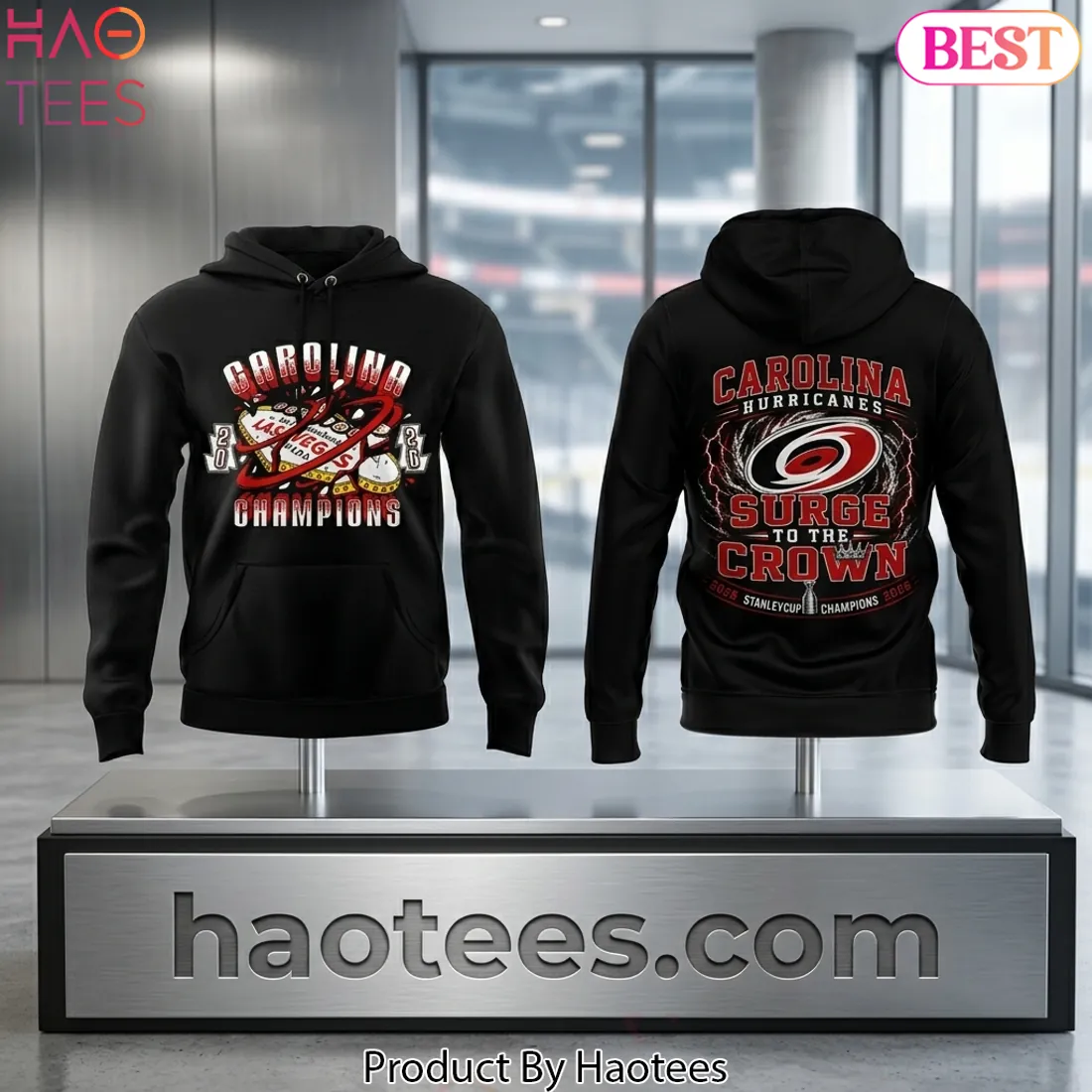 Carolina Hurricanes 2026 Stanley Cup Champions Hoodie
