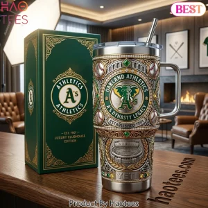 Oakland Athletics Dynasty Legacy 40oz Insulated Tumbler