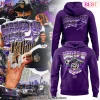 Screwed Up Click Purple Skull Graphic Hoodie