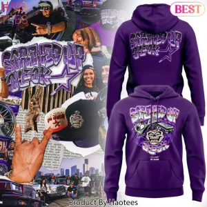 Official DJ Screw Screwed Up Click Purple Graphic Hoodie