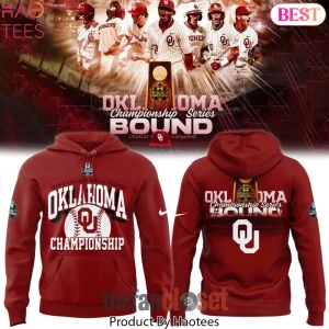Oklahoma Sooners College World Series Bound Championship Pullover Hoodie