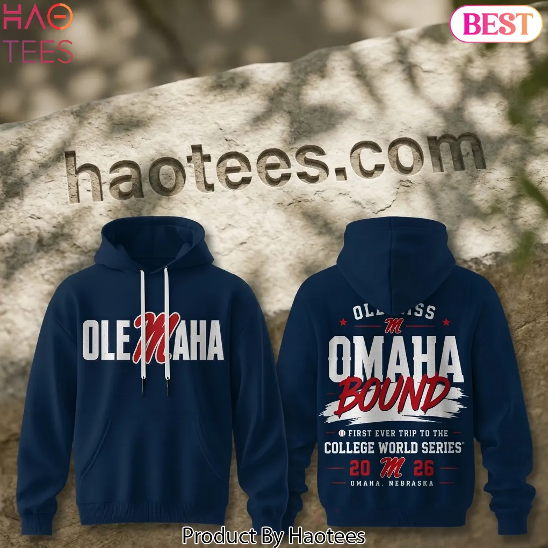 Ole Miss Rebels Olemaha Omaha Bound 2026 College World Series Hoodie
