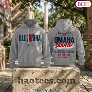 Ole Miss Rebels Olemaha Omaha Bound College World Series Hoodie
