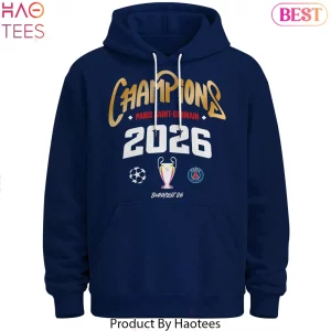 Paris Saint-Germain Champions 2026 Budapest Commemorative Hoodie