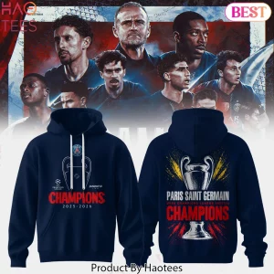 Paris Saint-Germain UEFA Champions League 2025-2026 Champions Hoodie