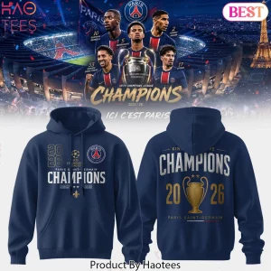 Paris Saint-Germain UEFA Champions League 2026 Champions Edition Hoodie