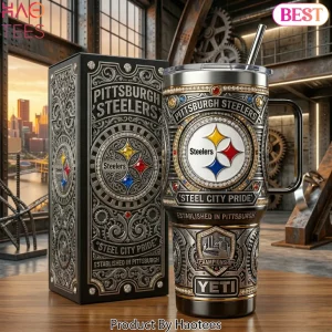 Pittsburgh Steelers YETI Championship Edition Tumbler