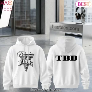 Polyphia Five Tour MMXXVI White Graphic Concert Hoodie Polyphia Five Tour MMXXVI White Graphic Concert Hoodie