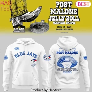 Post Malone Jelly Roll BIG ASS Stadium Tour 2026 Hoodie