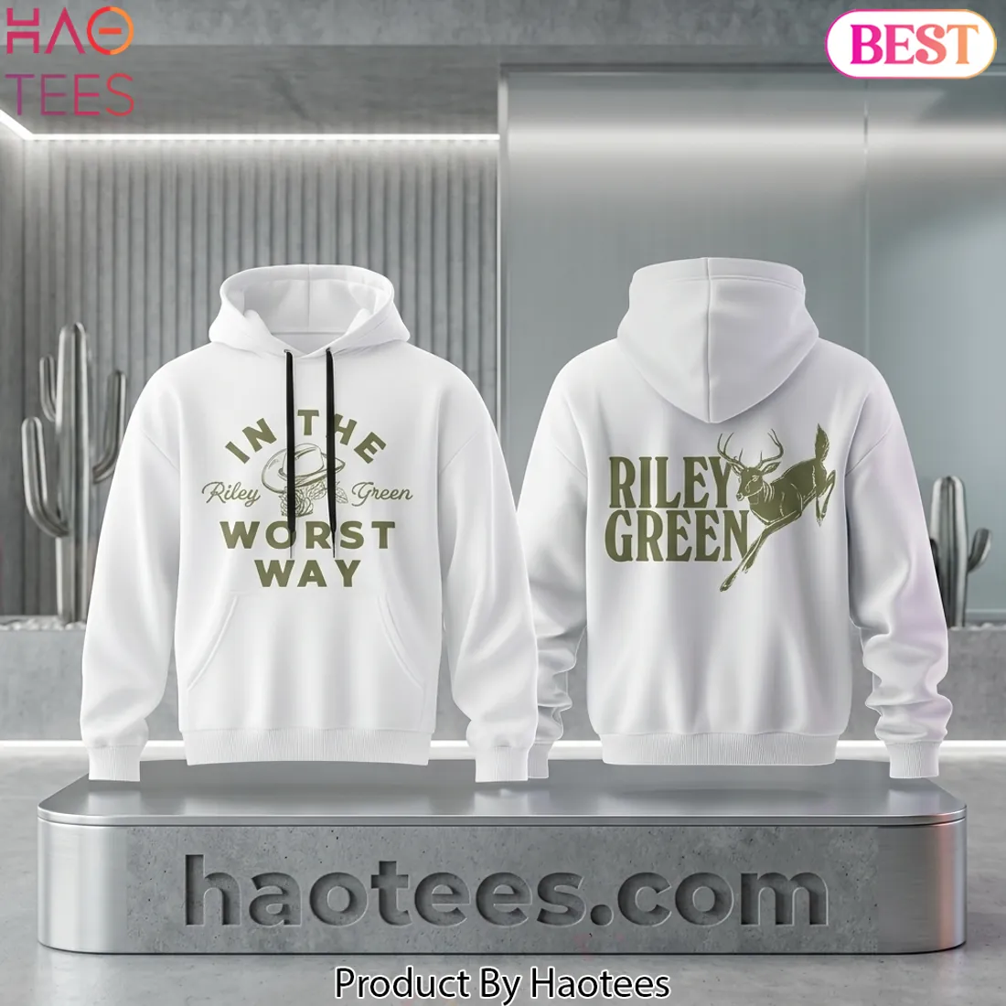 Riley Green Cowboy As It Gets Tour 2026 Concert Hoodie Riley Green Cowboy As It Gets Tour 2026 Concert Hoodie