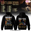 Rod Wave Don’t Look Down Tour Graphic Print White Pullover Hoodie Rod Wave Don’t Look Down Tour Graphic Print White Pullover Hoodie