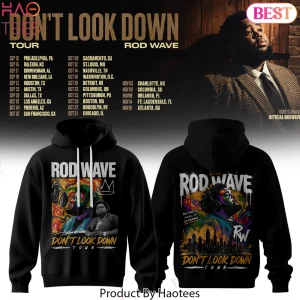 Rod Wave Don’t Look Down Tour Graphic Concert Hoodie