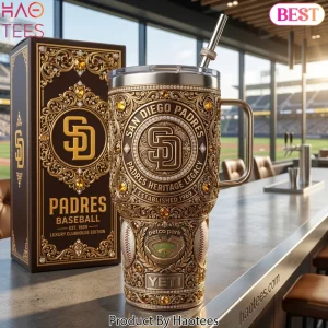 San Diego Padres Heritage Legacy Luxury 40oz Tumbler