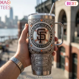 San Francisco Giants Established 1883 Luxury Embellished 40oz Tumbler