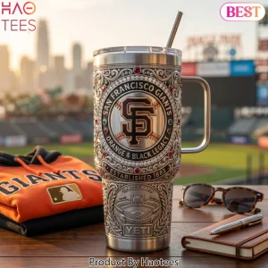 San Francisco Giants Established 1883 Luxury Embellished 40oz Tumbler