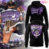 Screwed Up Click Purple Skull Graphic Hoodie