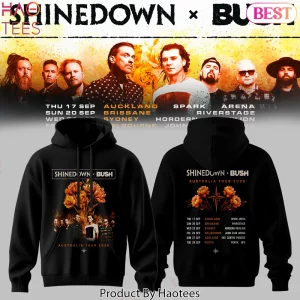 Shinedown Bush Australia Tour 2026 Official Band Hoodie