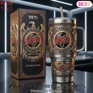 Slayer Reign In Blood Seasons In The Abyss Premium 3D Handle Tumbler Slayer Reign In Blood Seasons In The Abyss Premium 3D Handle Tumbler