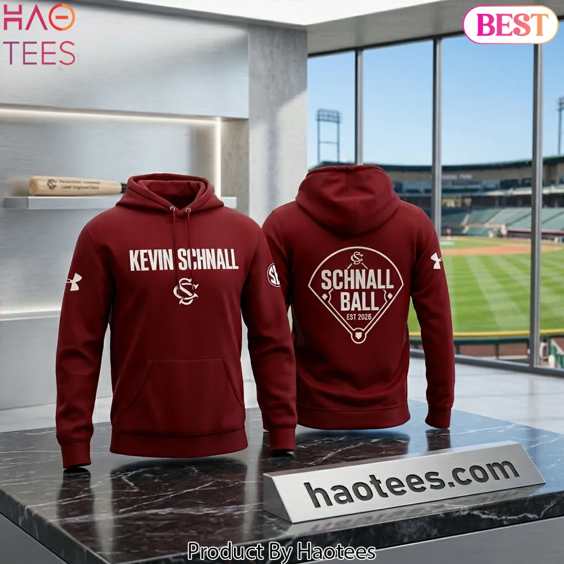 South Carolina Gamecocks Kevin Schnall Welcome Home Garnet Pullover Hoodie