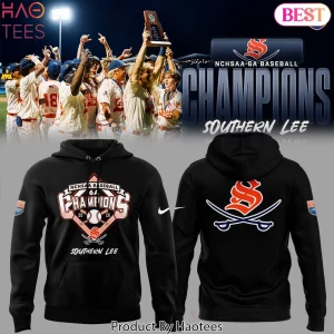 Southern Lee NCHSAA 6A Baseball Champions Commemorative Pullover Hoodie