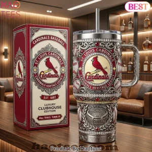 St. Louis Cardinals Luxury Clubhouse Edition 40oz Travel Tumbler