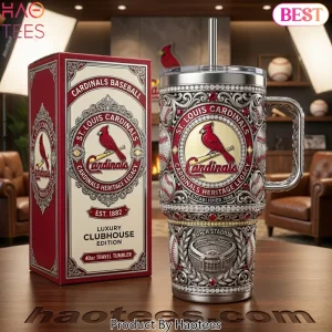 St. Louis Cardinals Luxury Clubhouse Edition 40oz Travel Tumbler