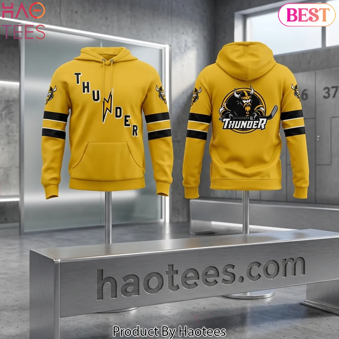 Stockton Thunder ECHL Hockey Hoodie