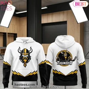 Stockton Thunder Lightning Bolt Hockey Hoodie
