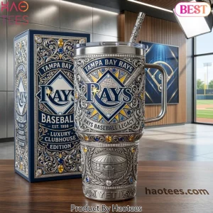 Tampa Bay Rays Luxury Clubhouse Edition 40oz Tumbler