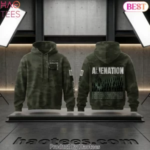 Three Days Grace Alienation Tour 2026 Camouflage Graphic Hoodie Three Days Grace Alienation Tour 2026 Camouflage Graphic Hoodie