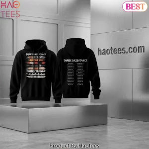 Three Days Grace Alienation Tour Official Concert Graphic Hoodie