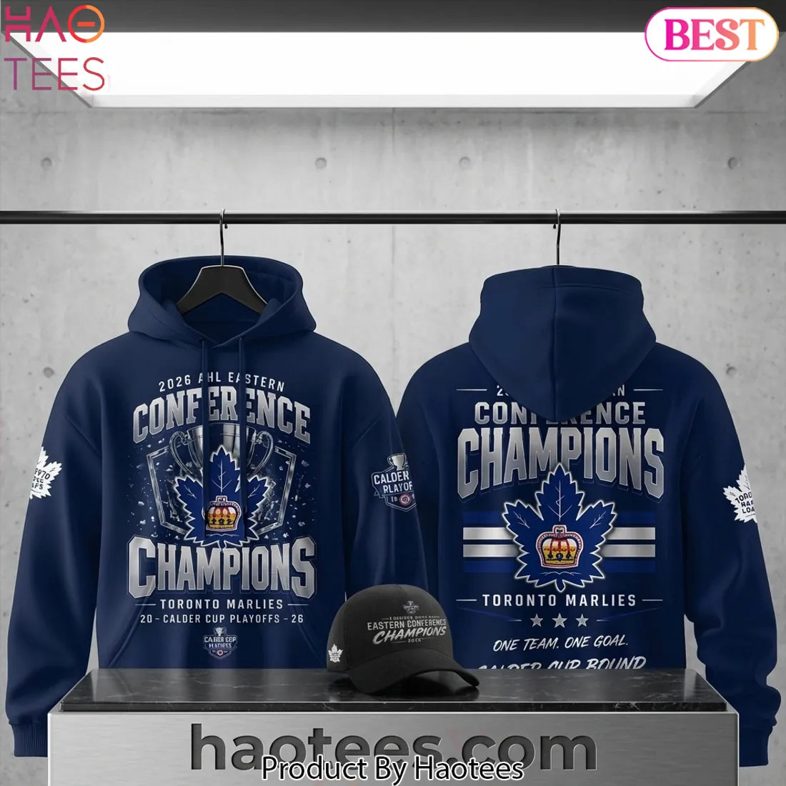 Toronto Marlies 2026 AHL Eastern Conference Champions Calder Cup Playoffs Hoodie