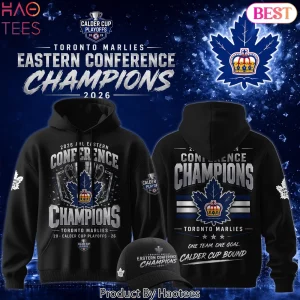 Toronto Marlies 2026 AHL Eastern Conference Champions Commemorative Graphic Hoodie