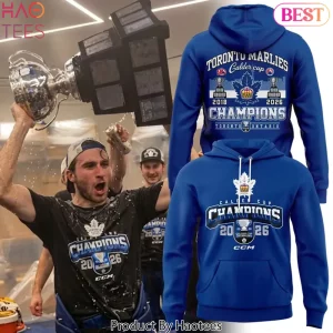 Toronto Marlies 2026 Calder Cup Champions Commemorative Hoodie