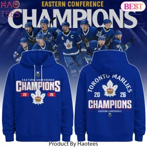 Toronto Marlies 2026 Eastern Conference Champions Commemorative Hoodie