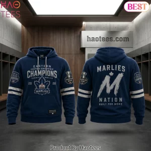 Toronto Marlies 2026 Eastern Conference Champions Navy Pullover Hoodie
