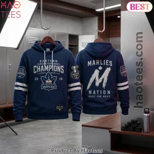 Toronto Marlies 2026 Eastern Conference Champions Navy Pullover Hoodie