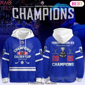 Toronto Marlies American Hockey League 2026 Champions Hoodie