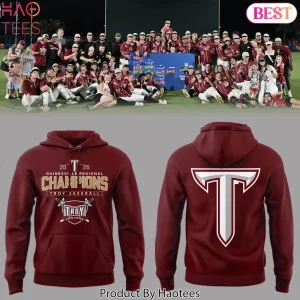Troy Baseball 2026 Gainesville Regional Champions Commemorative Hoodie