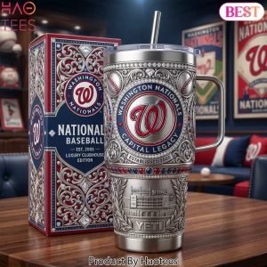 Washington Nationals Luxury Clubhouse Edition 40oz YETI Tumbler