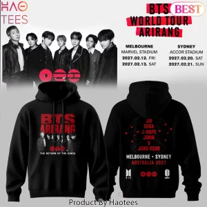 BTS Arirang World Tour 2027 Australia Commemorative Hoodie